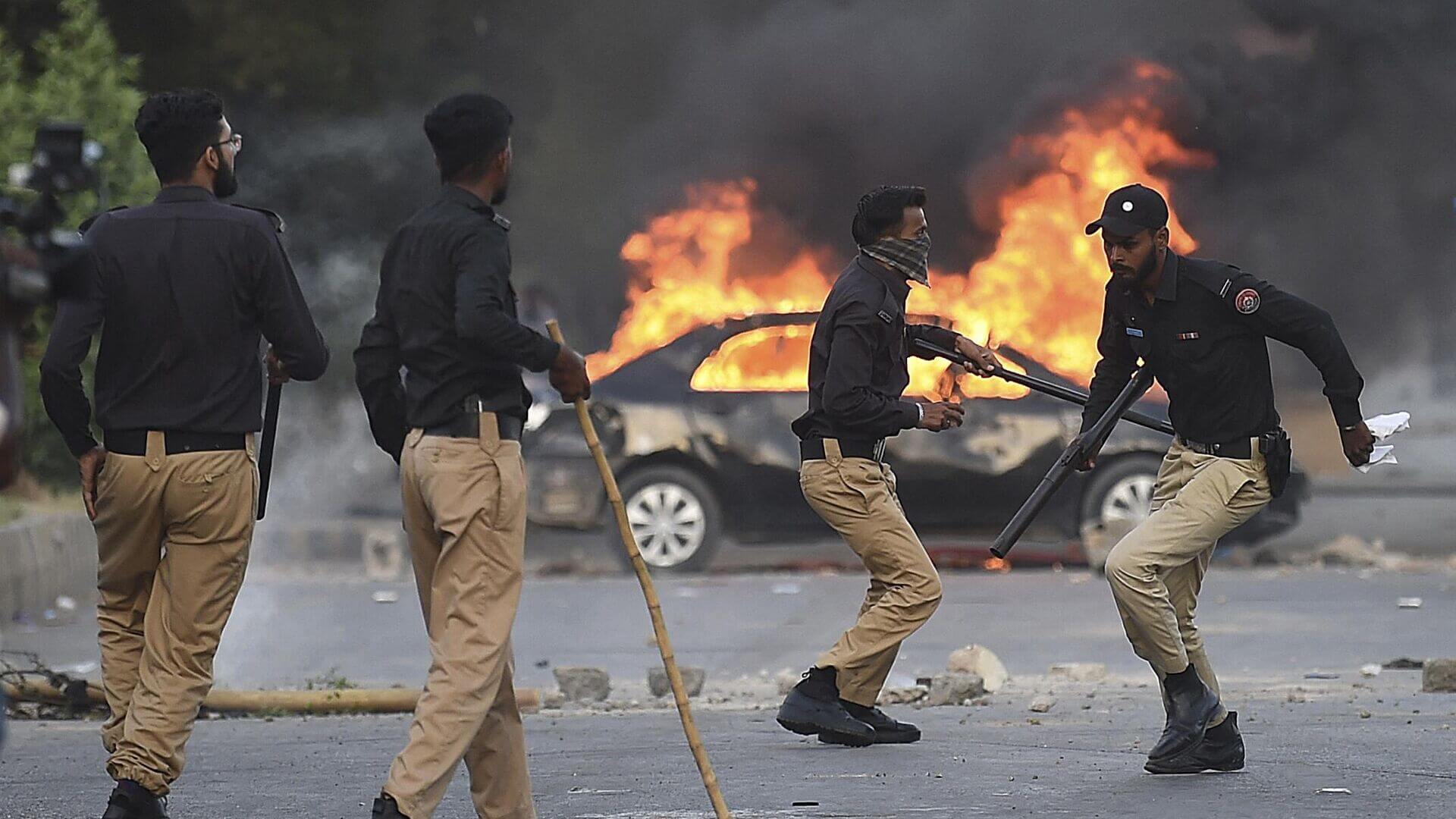 Imran Khan Protest